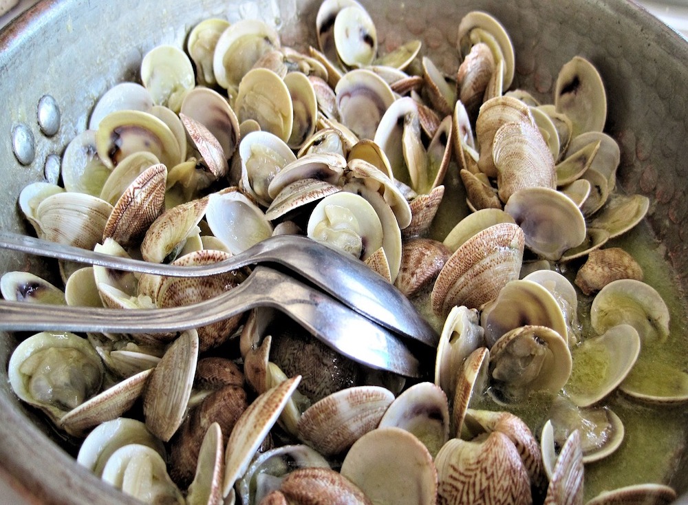 Posso mangiare le vongole in allattamento? 